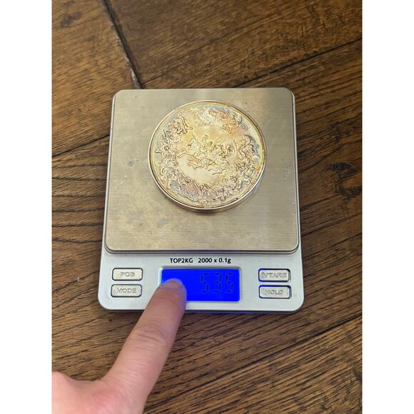 Royal Mint Battle of Waterloo 175 Commemorative .925 sterling silver medal 5.3oz - Picture 9 of 9